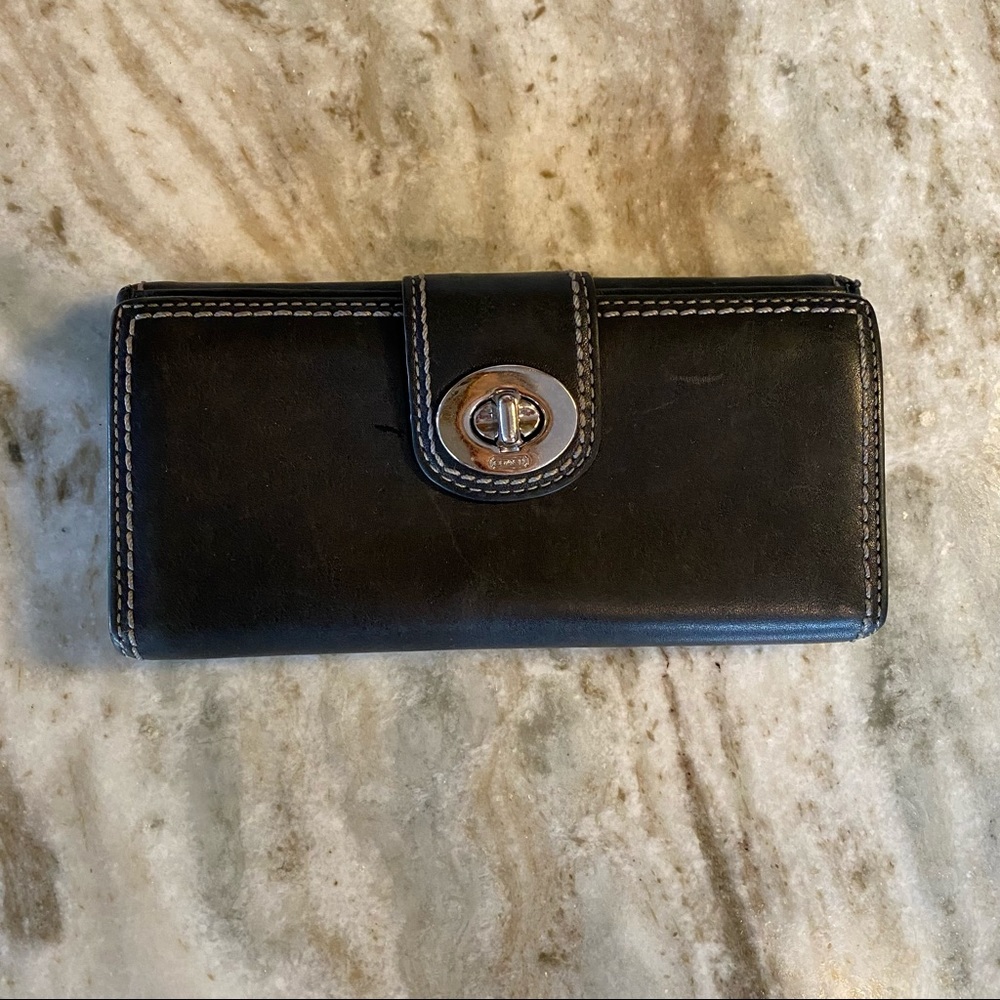 Black Coach wallet